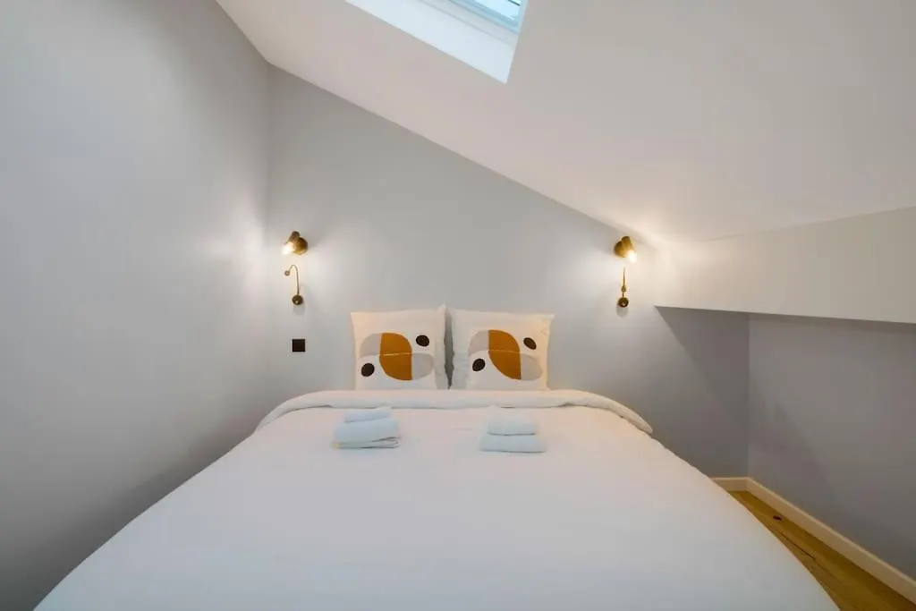 42.appart 6pers#2bedroom #pere Lachaise #nation Apartmán